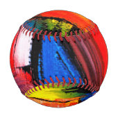 Balle De Baseball Baseball féminin multicolore (Dos)