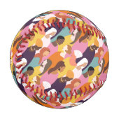 Balle De Baseball Baseball Fête des Mères (Devant Gauche)