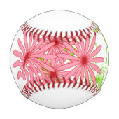 Balle De Baseball Baseball Floral Rose (Dos)
