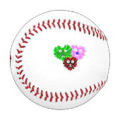 Balle De Baseball Baseball Heart Fuzzies (Devant Gauche)
