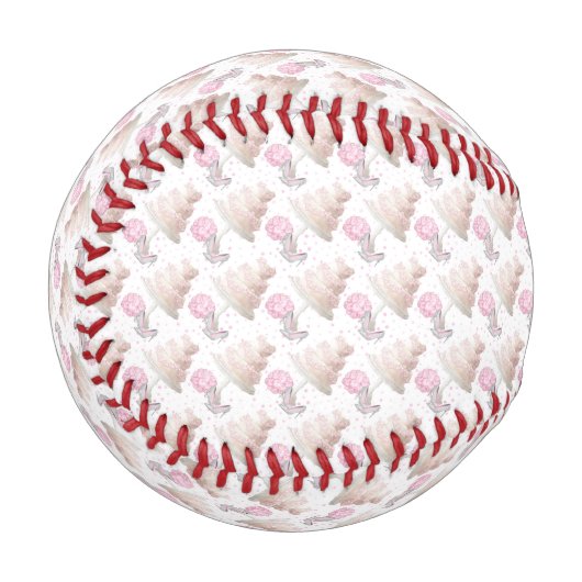 Balle De Baseball Baseball mariage Cake (Devant Gauche)