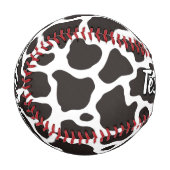 Balle De Baseball Baseball Motif de vache (Devant Gauche)