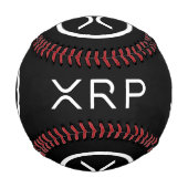 Balle De Baseball Baseball noir XRP (Devant)