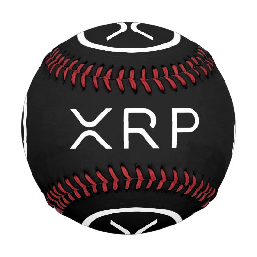 Balle De Baseball Baseball noir XRP (Devant)