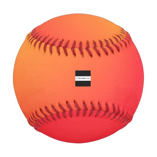 Balle De Baseball Baseball orange (Devant)