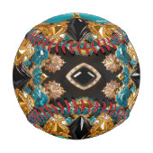 Balle De Baseball Baseball patriotique avec couleurs Bahamas (Devant)