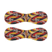 Balle De Baseball Baseball patriotique avec couleurs belges (Panneaux)