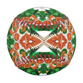 Balle De Baseball Baseball patriotique avec couleurs irlandaises (Dos)