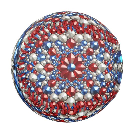 Balle De Baseball Baseball patriotique avec couleurs Pays-Bas (Devant Gauche)