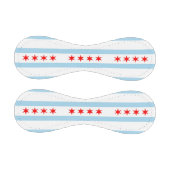 Balle De Baseball Baseball patriotique avec drapeau de Chicago, USA (Panneaux)