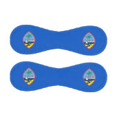 Balle De Baseball Baseball patriotique avec drapeau de Guam, USA (Panneaux)