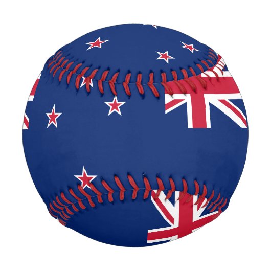 Balle De Baseball Baseball patriotique avec drapeau de la Nouvelle-Z (Dos)