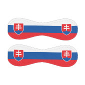 Balle De Baseball Baseball patriotique avec drapeau de la Slovaquie (Panneaux)