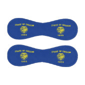 Balle De Baseball Baseball patriotique avec drapeau de l'Oregon (Panneaux)