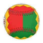 Balle De Baseball Baseball patriotique avec drapeau de Los Angeles, (Dos)