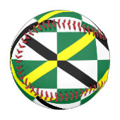 Balle De Baseball Baseball patriotique avec drapeau de Monterey, USA (Devant Gauche)