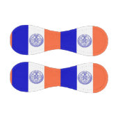 Balle De Baseball Baseball patriotique avec drapeau de New York City (Panneaux)