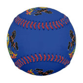 Balle De Baseball Baseball patriotique avec drapeau de Pennsylvanie (Dos)