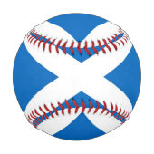 Balle De Baseball Baseball patriotique avec drapeau d'Ecosse (Devant)