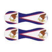 Balle De Baseball Baseball patriotique avec drapeau des Samoa améric (Panneaux)