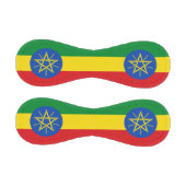 Balle De Baseball Baseball patriotique avec drapeau d'Éthiopie (Panneaux)