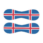 Balle De Baseball Baseball patriotique avec drapeau d'Islande (Panneaux)