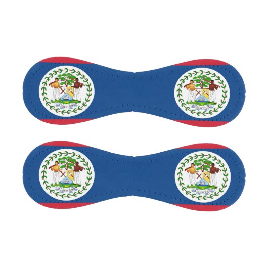 Balle De Baseball Baseball patriotique avec drapeau du Belize (Panneaux)