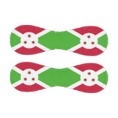 Balle De Baseball Baseball patriotique avec drapeau du Burundi (Panneaux)