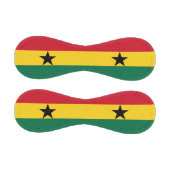 Balle De Baseball Baseball patriotique avec drapeau du Ghana (Panneaux)