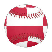 Balle De Baseball Baseball patriotique avec drapeau du Groenland (Dos)