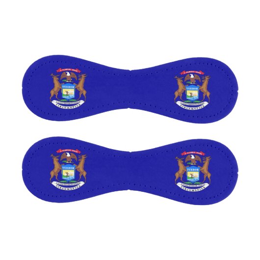 Balle De Baseball Baseball patriotique avec drapeau du Michigan, Éta (Panneaux)