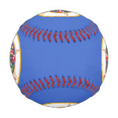 Balle De Baseball Baseball patriotique avec drapeau du Minnesota, US (Dos)