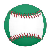 Balle De Baseball Baseball patriotique avec drapeau du Nigeria (Devant)