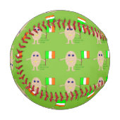 Balle De Baseball Baseball Patriotique Irish Egg (Devant Gauche)