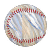 Balle De Baseball Baseball peint (Devant Gauche)