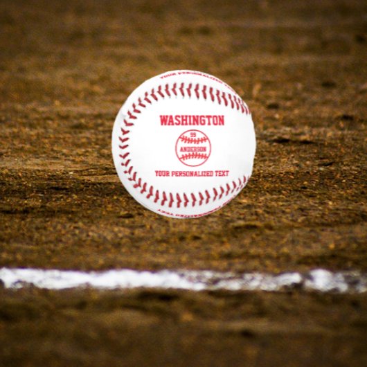 Balle De Baseball Baseball Personalized