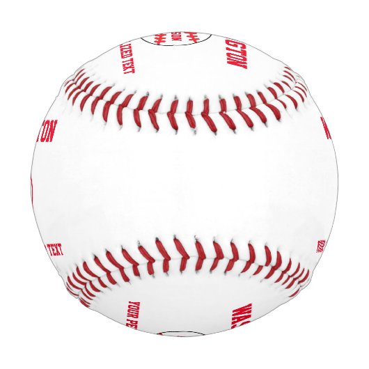 Balle De Baseball Baseball Personalized (Devant)