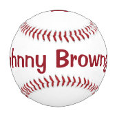 Balle De Baseball Baseball personnalisé (Dos)