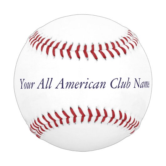 Balle De Baseball Baseball personnalisé (Devant)