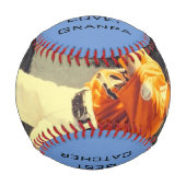 Balle De Baseball Baseball personnalisé avec photo (Devant)