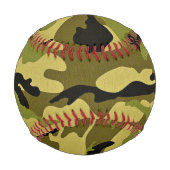 Balle De Baseball Baseball Personnalisé Camo (Dos)
