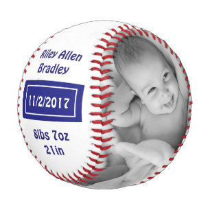 Balle De Baseball Baseball personnalisé pour nouveau-nés Cadeau bébé