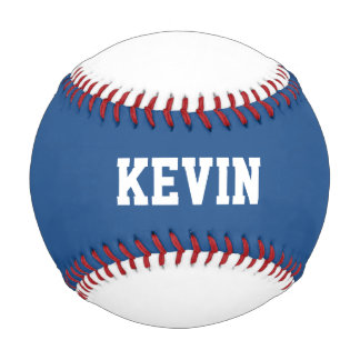 Balle De Baseball Baseball personnalisé rouge, blanc et bleu