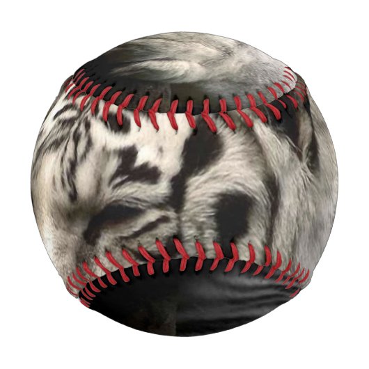 Balle De Baseball Baseball Personnalisé / Tigre (Devant)