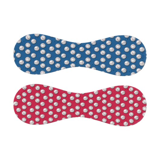 Balle De Baseball Baseball Red & Blue Baseballs (Panneaux)