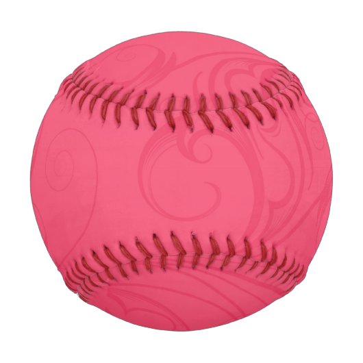 Balle De Baseball Baseball rose (Devant)
