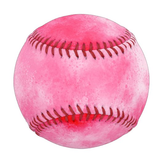 Balle De Baseball Baseball rose (Devant)