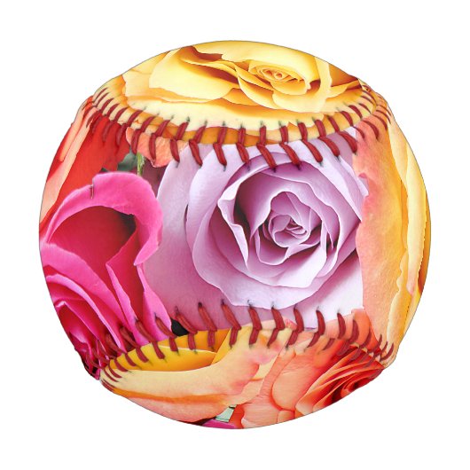Balle De Baseball Baseball rose (Devant)