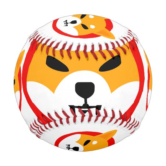 BALLE DE BASEBALL BASEBALL SHIBA INU (Devant)