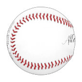 Balle De Baseball Baseball souvenir personnalisé (Devant Gauche)